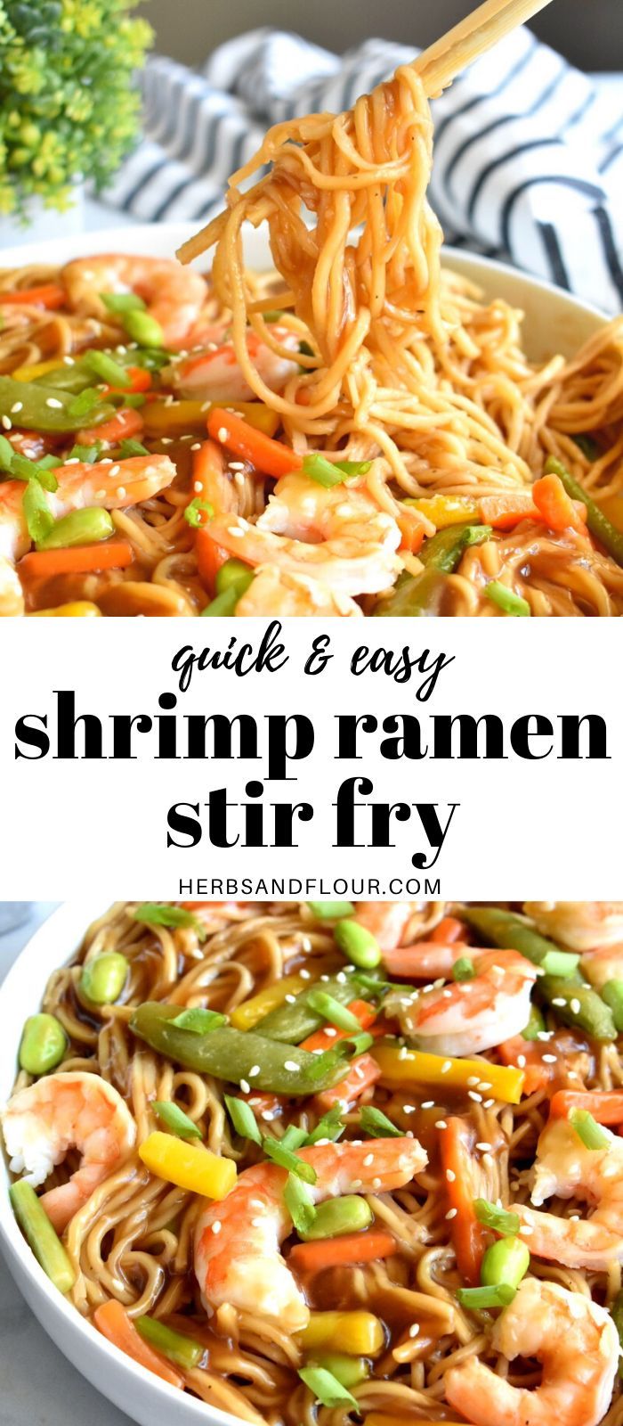 Spicy Shrimp Ramen Stir-Fry Spicy Shrimp Ramen Stir-Fry