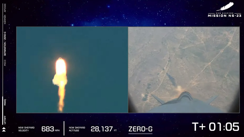 Subsystem Issue Forces Blue Origin To Abort Rocket Launch