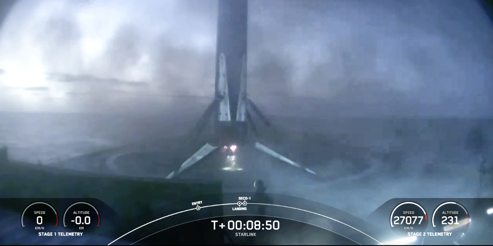 Successful Starlink Deployment: SpaceX Falcon 9 Mission From Vandenberg SFB Successful Starlink Deployment: SpaceX Falcon 9 Mission From Vandenberg SFB
