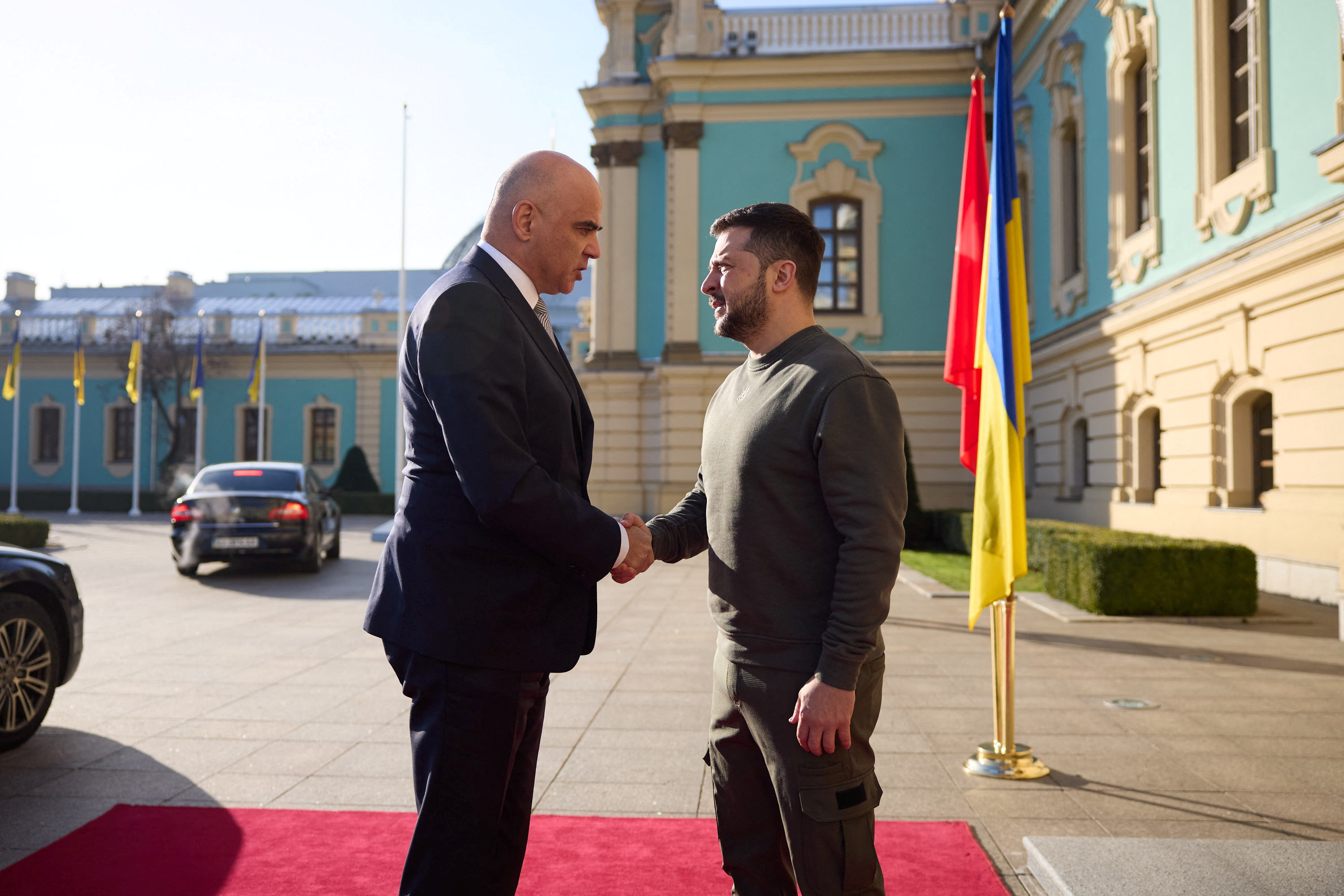 Swiss President Reiterates Commitment To Aid Ukraine Swiss President Reiterates Commitment To Aid Ukraine