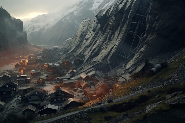 Swiss Village Faces Landslide Risk: Livestock Evacuated By Hoof And Helicopter Swiss Village Faces Landslide Risk: Livestock Evacuated By Hoof And Helicopter