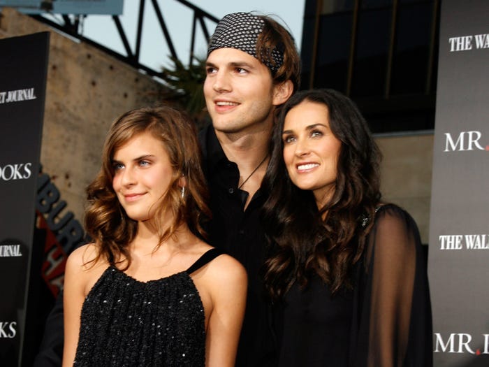 Tallulah Willis' Rare Comment On Ex-Stepdad Ashton Kutcher Tallulah Willis' Rare Comment On Ex-Stepdad Ashton Kutcher