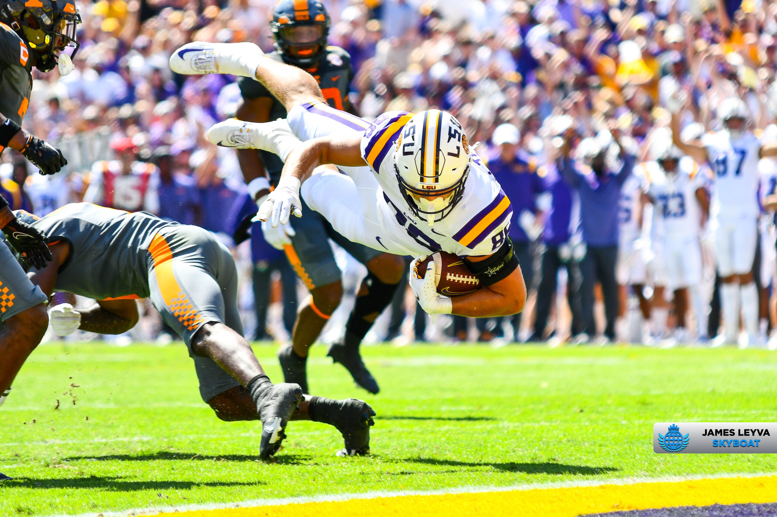 Tennessee Edges LSU In Series-Evening Victory Tennessee Edges LSU In Series-Evening Victory