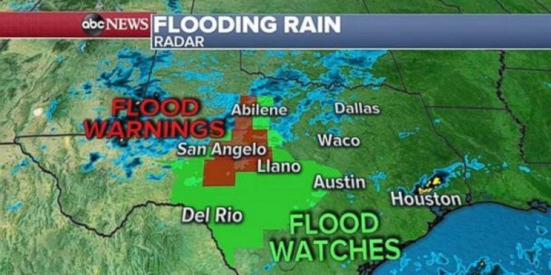 Texas Flooding: Flash Flood Warnings Issued Due To Intense Rainfall Texas Flooding: Flash Flood Warnings Issued Due To Intense Rainfall