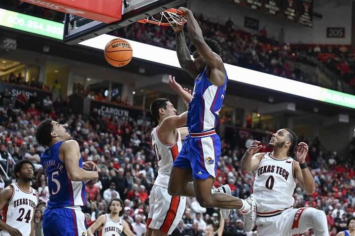 Texas Tech Claims Road Win Against Kansas, 78-73