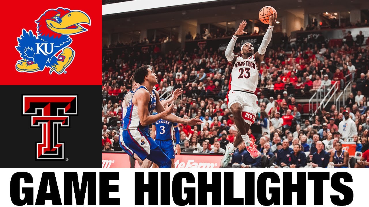 Texas Tech Upsets Kansas 78-73 On The Road Texas Tech Upsets Kansas 78-73 On The Road