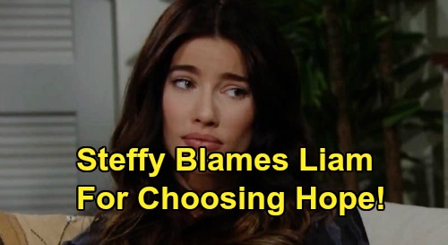 The Bold And The Beautiful April 9 Recap: Steffy Blames Bill, Finn In ICU, Liam's Demand For Silence The Bold And The Beautiful April 9 Recap: Steffy Blames Bill, Finn In ICU, Liam's Demand For Silence
