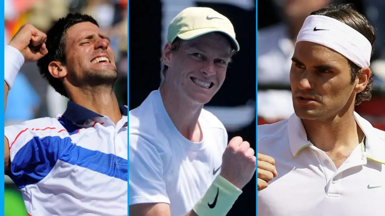 The Branding Discrepancy: Jannik Sinner And Roger Federer's Logos Compared The Branding Discrepancy: Jannik Sinner And Roger Federer's Logos Compared