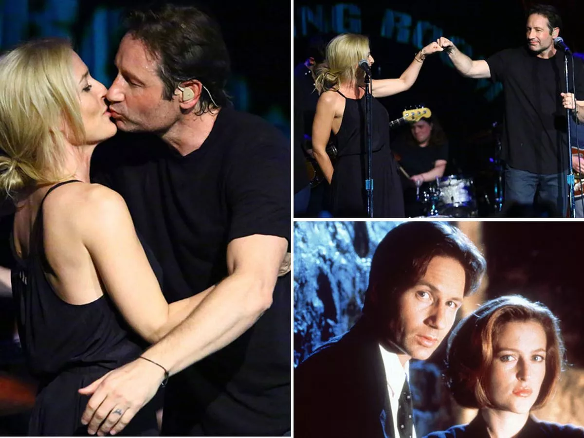 The X-Files Duo: Gillian Anderson And David Duchovny's SAG Awards Moment The X-Files Duo: Gillian Anderson And David Duchovny's SAG Awards Moment