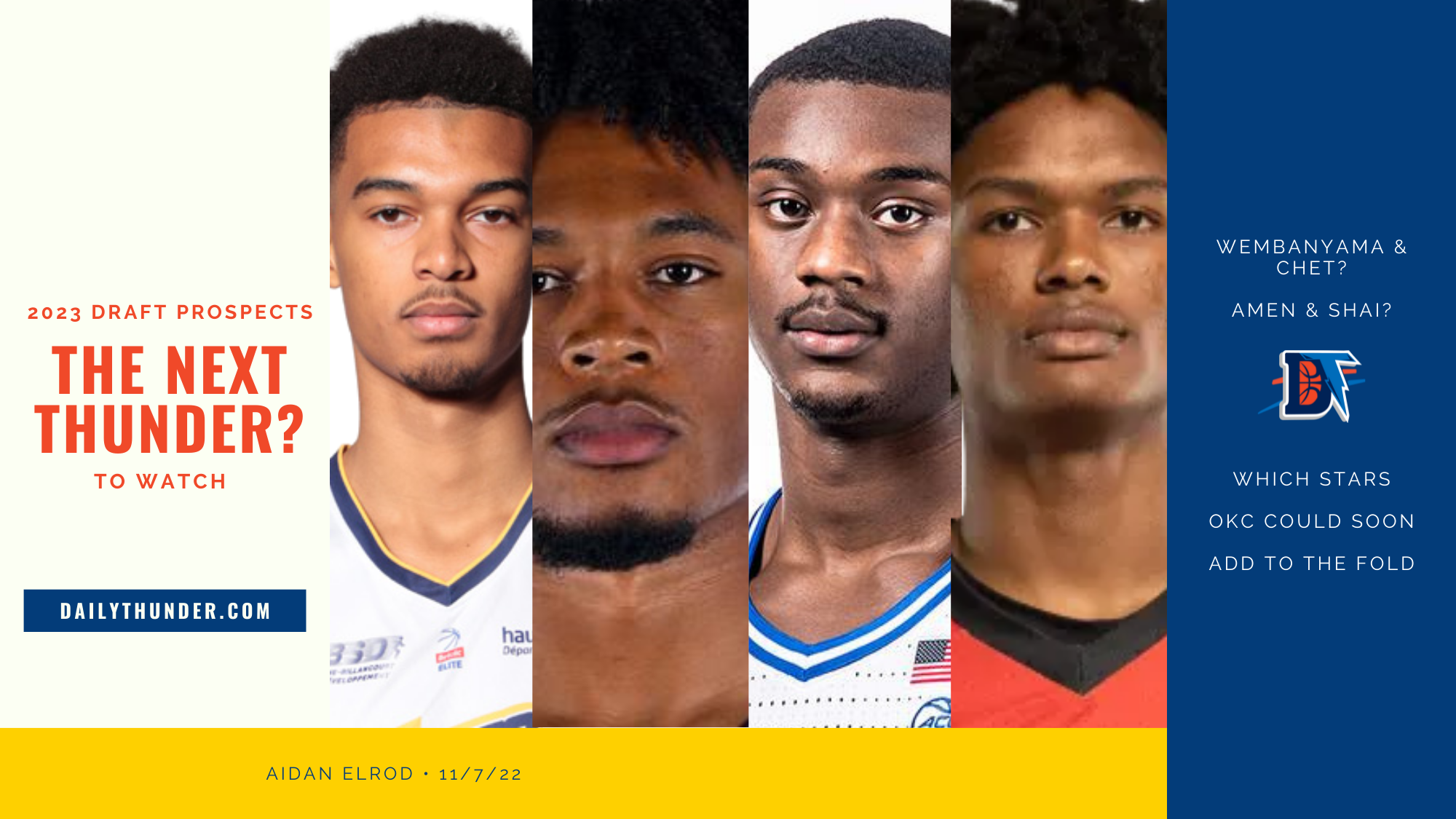 Thunder Draft Positioning: Uncertainty Remains After Regular Season Thunder Draft Positioning: Uncertainty Remains After Regular Season