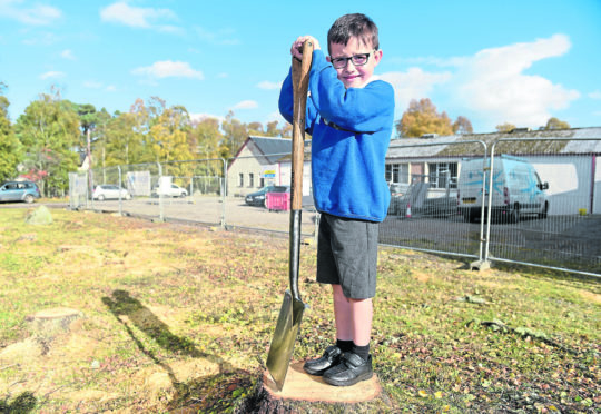 Tomatin Pupils Celebrate Start Of Affordable Housing In Strathdearn Tomatin Pupils Celebrate Start Of Affordable Housing In Strathdearn