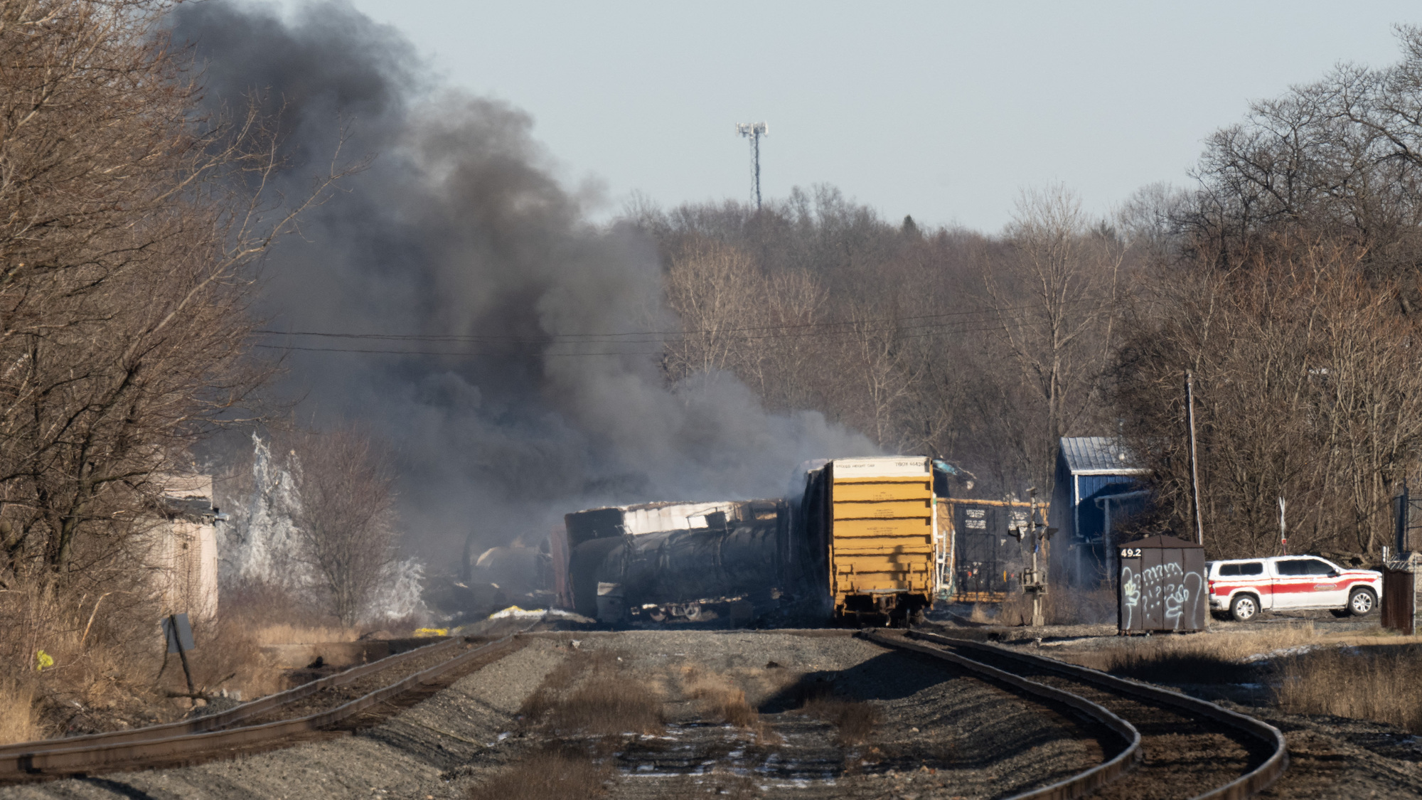 Toxic Chemical Residue From Ohio Derailment: Months-Long Building Contamination
