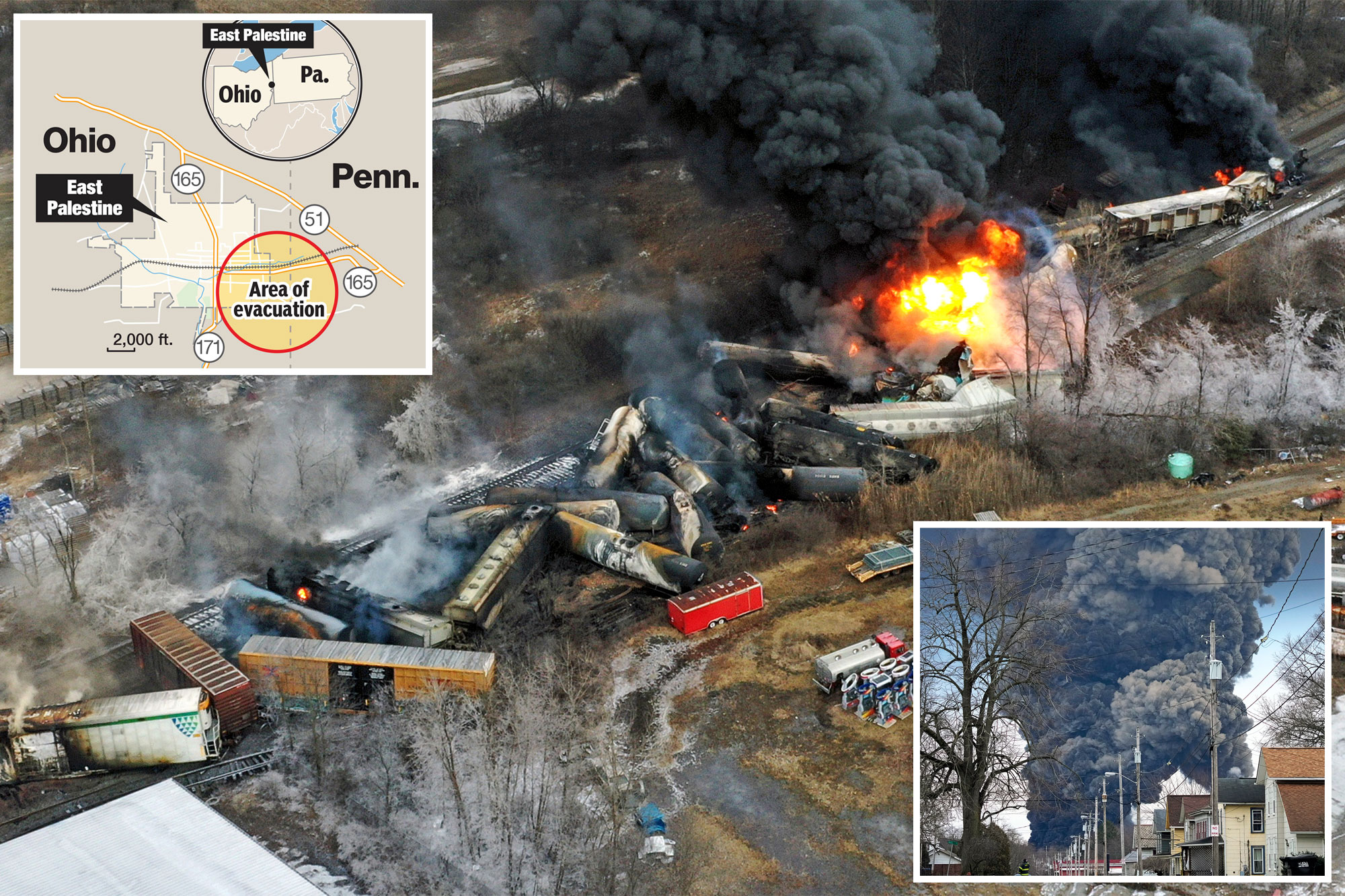 Toxic Chemical Residues From Ohio Train Derailment Persist In Buildings Toxic Chemical Residues From Ohio Train Derailment Persist In Buildings