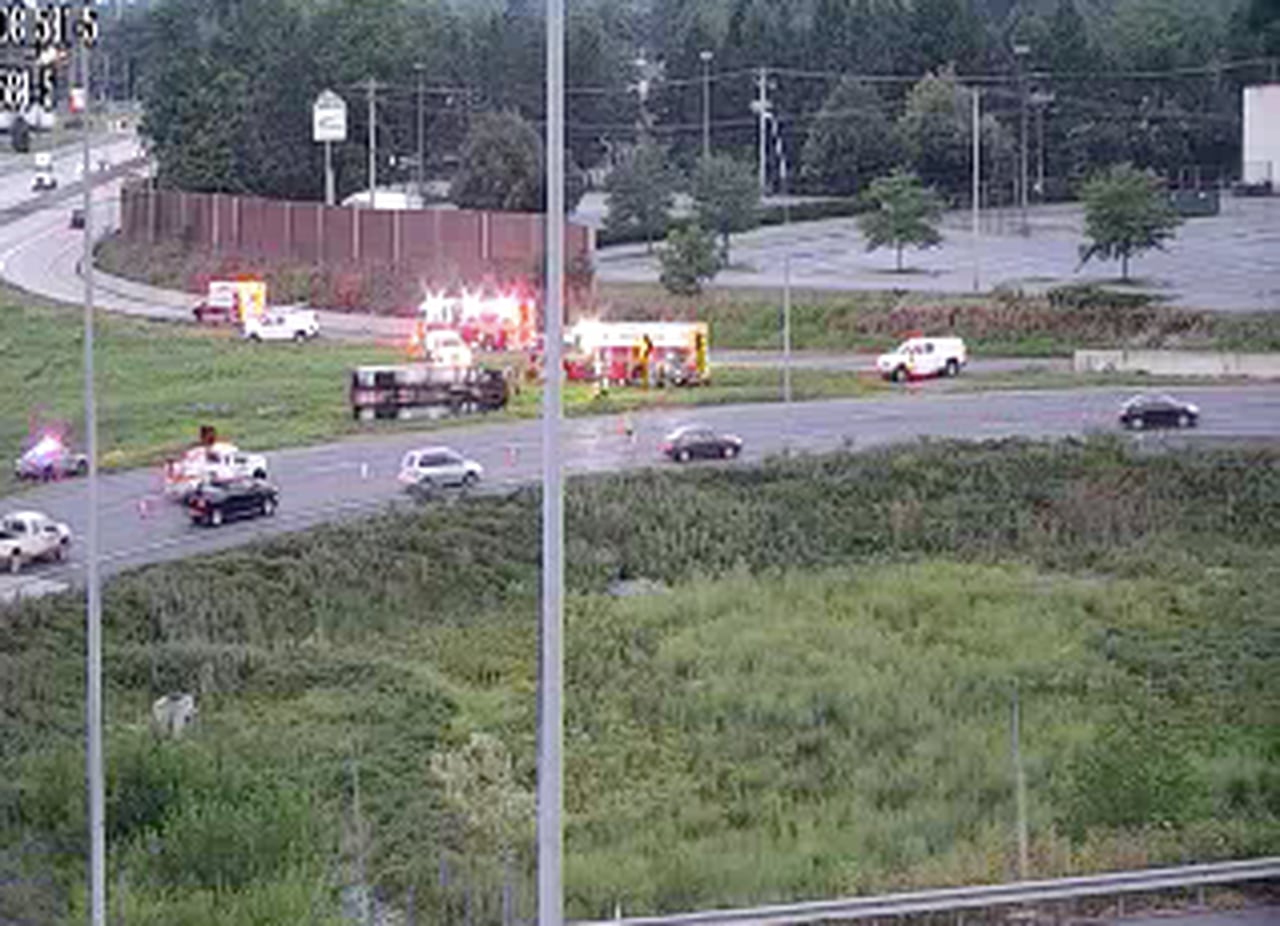 Traffic Delays On Route 581 Following Box Truck Accident Traffic Delays On Route 581 Following Box Truck Accident
