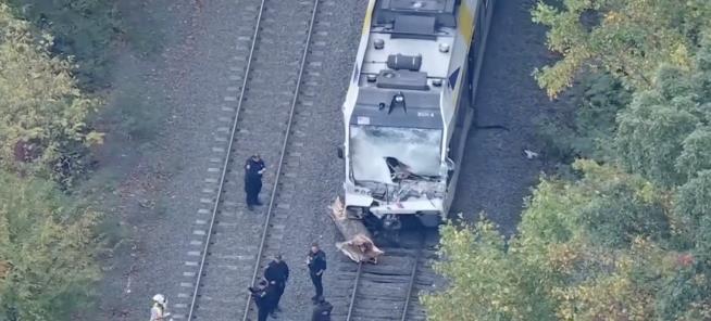 Train Hits Family On Railroad Bridge: Two Adults Dead, Children Injured Train Hits Family On Railroad Bridge: Two Adults Dead, Children Injured