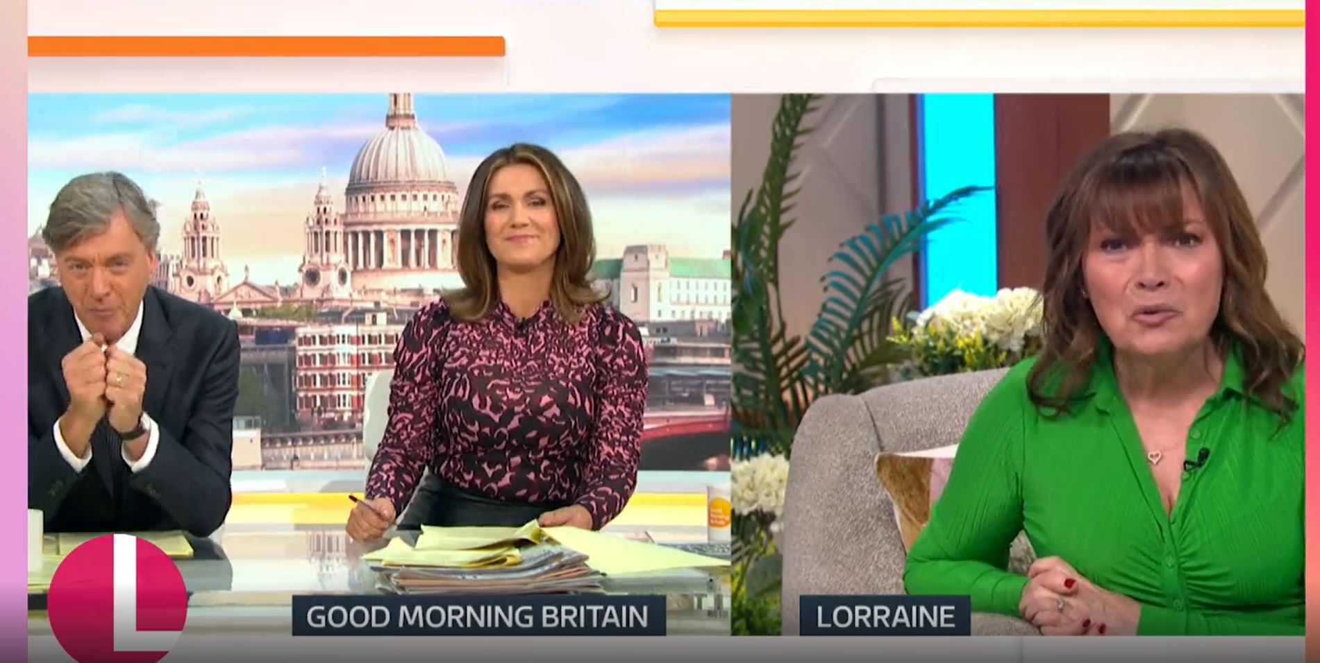 TV Host Lorraine Kelly Squirming After David Walliams' Cancelled Joke TV Host Lorraine Kelly Squirming After David Walliams' Cancelled Joke