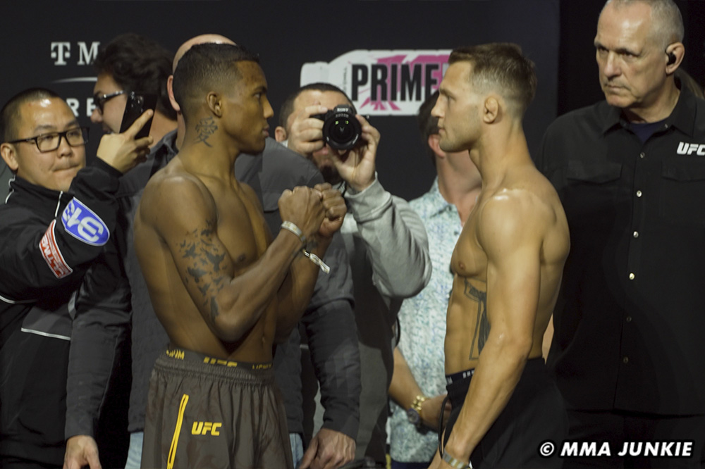 UFC 313: Mairon Santos Acknowledges Francis Marshall's Win UFC 313: Mairon Santos Acknowledges Francis Marshall's Win