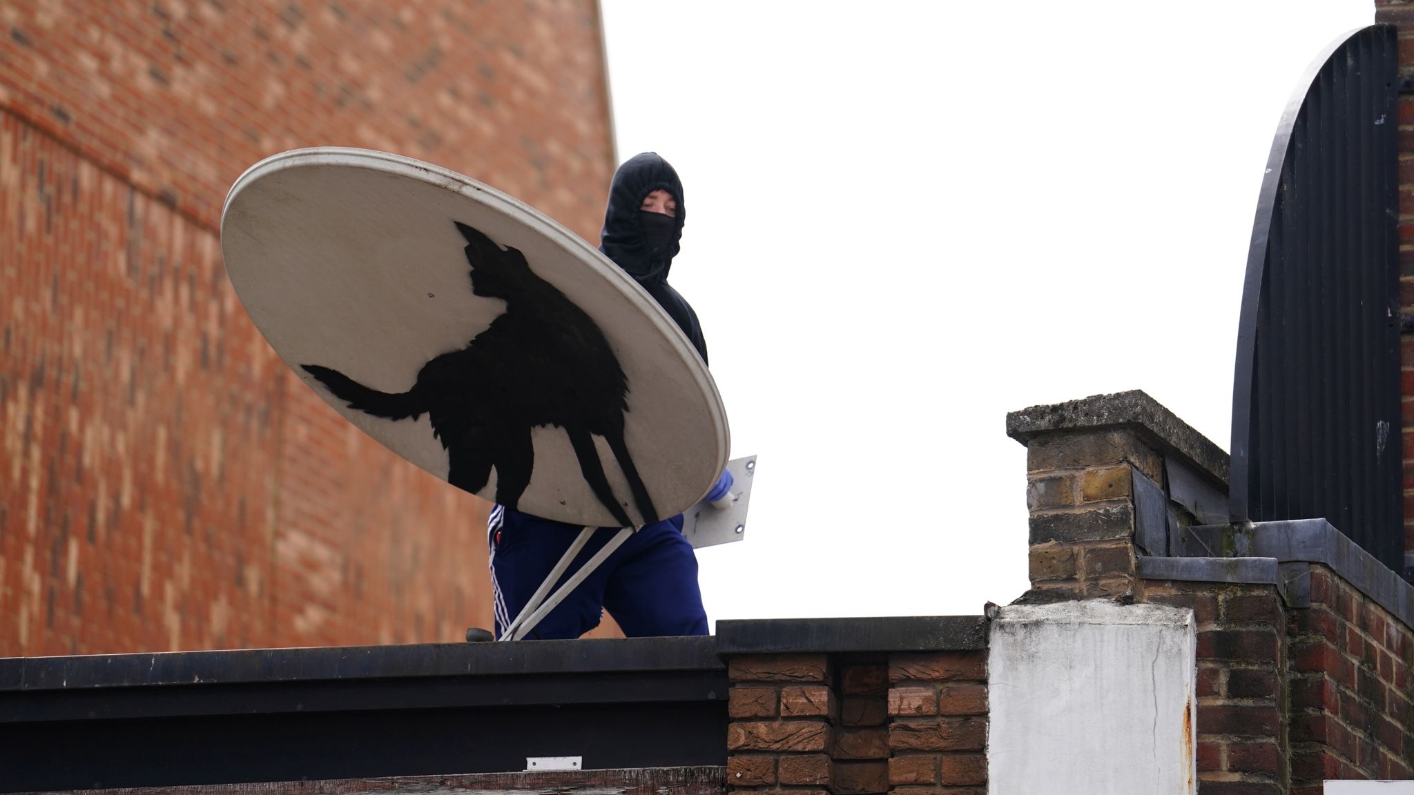 Unattributed Banksy: A New Artwork Heads To Auction Unattributed Banksy: A New Artwork Heads To Auction