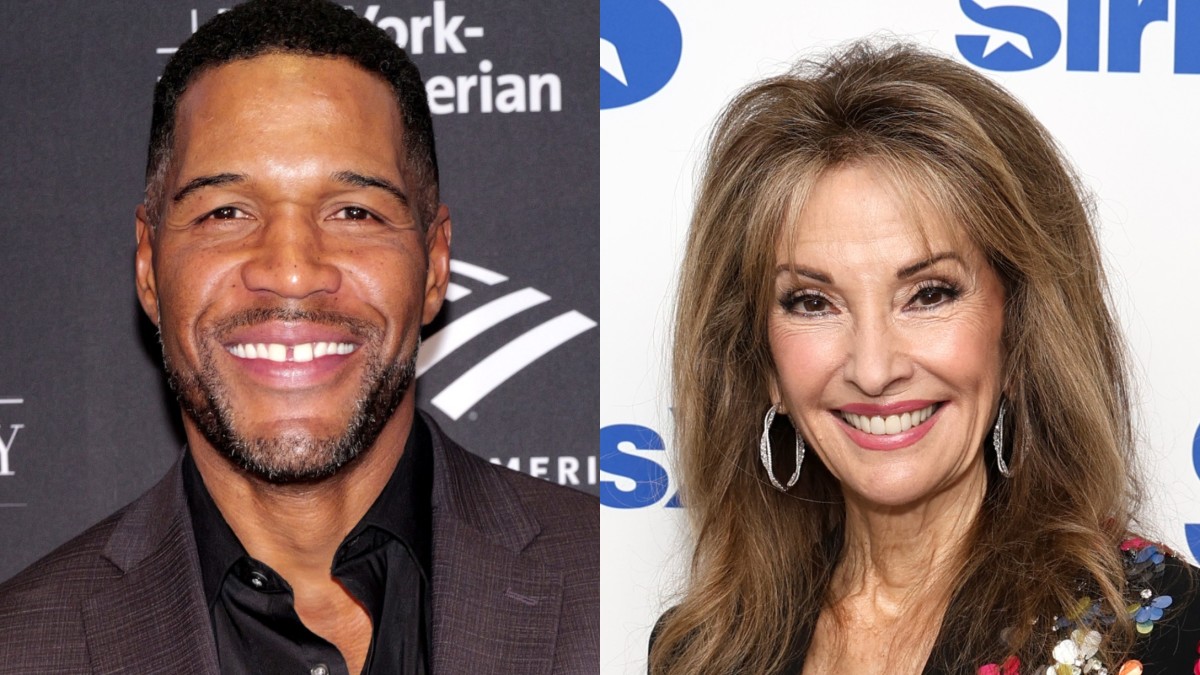 Unexpected Splash: Susan Lucci And Michael Strahan's Water Fun Unexpected Splash: Susan Lucci And Michael Strahan's Water Fun