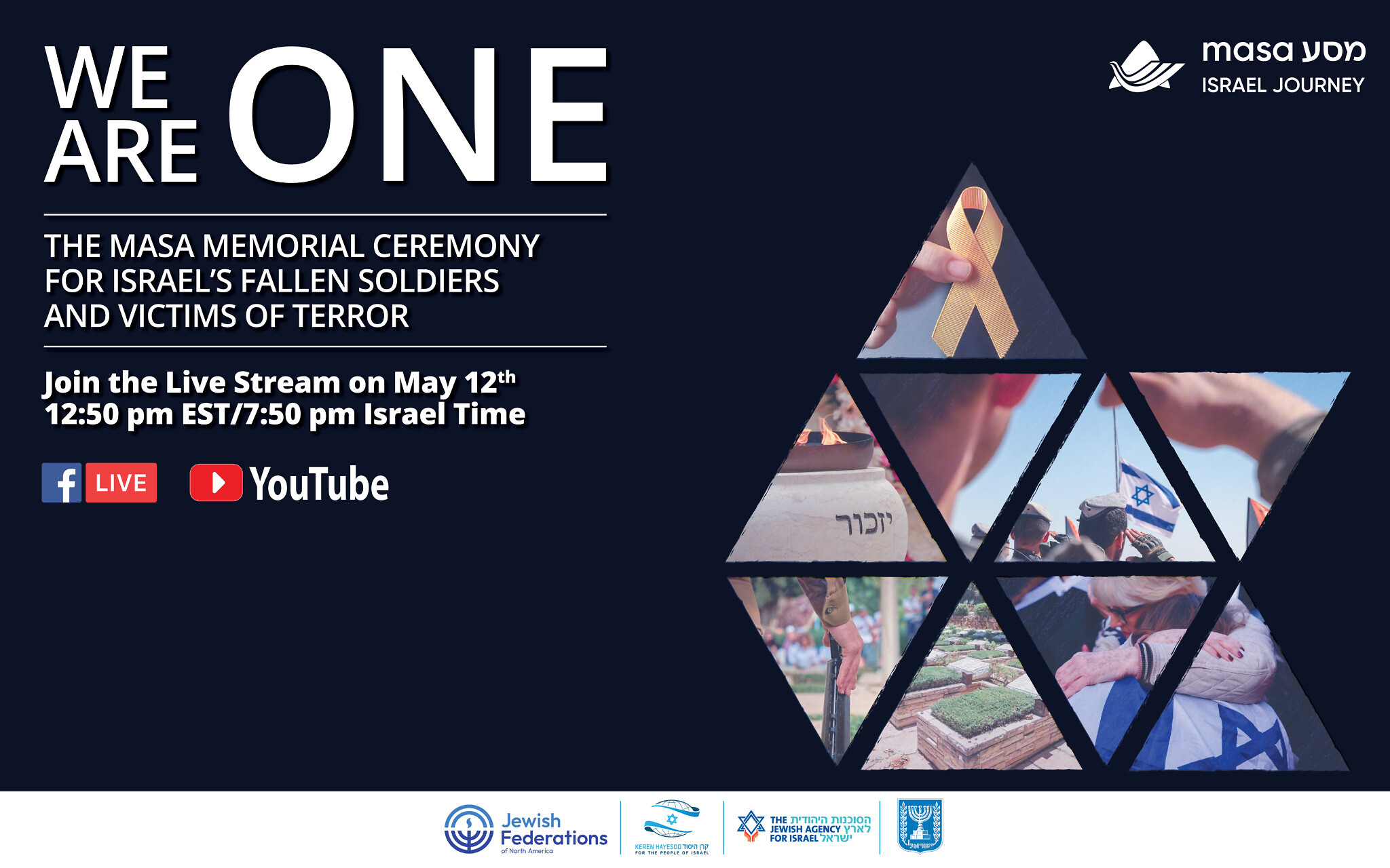 Unprecedented Yom HaZikaron Observance: Masa Israel's English Ceremony