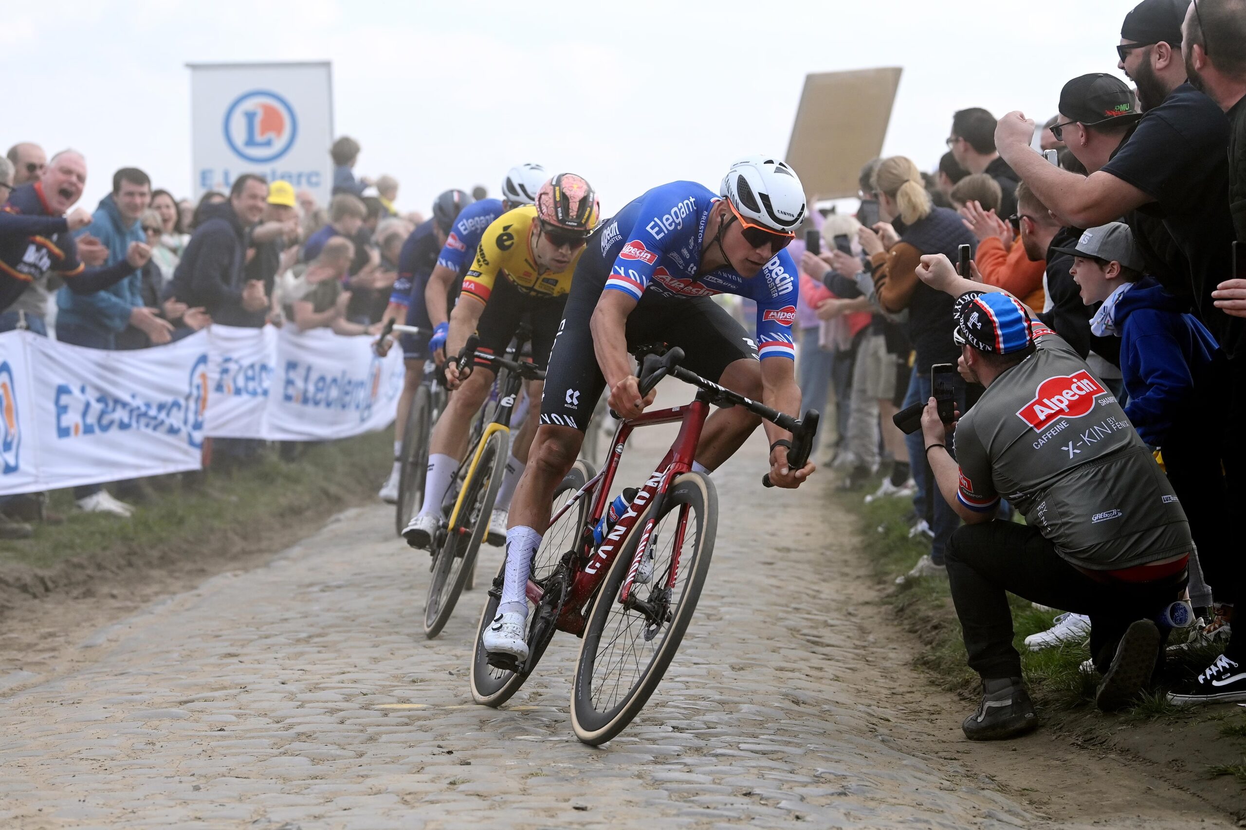 Van Der Poel's Paris-Roubaix Result: Third Place, Pogacar Over A Minute Back