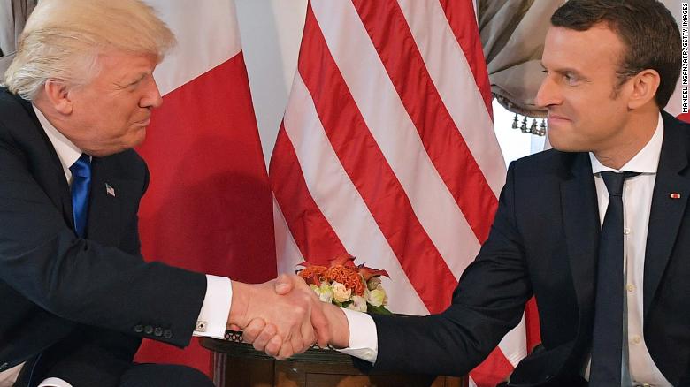 Vatican: Trump Et Macron - Une Rencontre Tendue ? Vatican: Trump Et Macron - Une Rencontre Tendue ?