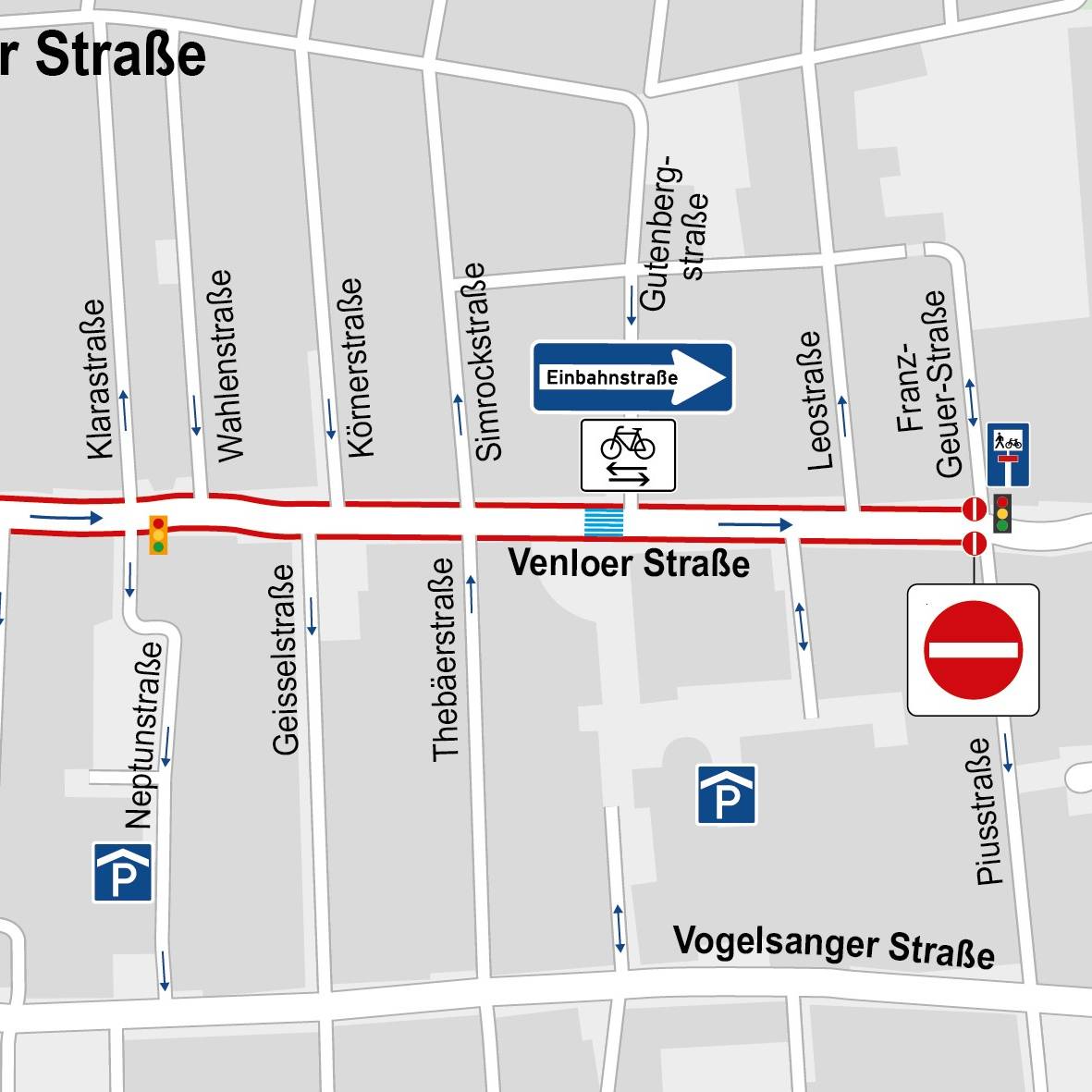Venloer Straße In Köln-Ehrenfeld: Bleibt Sie Einbahnstraße? Venloer Straße In Köln-Ehrenfeld: Bleibt Sie Einbahnstraße?