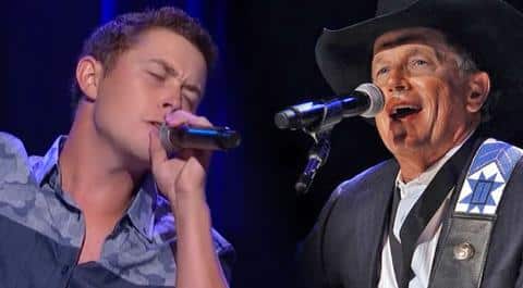 Video: Scotty McCreery's Son Pays Sweet Tribute To George Strait Video: Scotty McCreery's Son Pays Sweet Tribute To George Strait