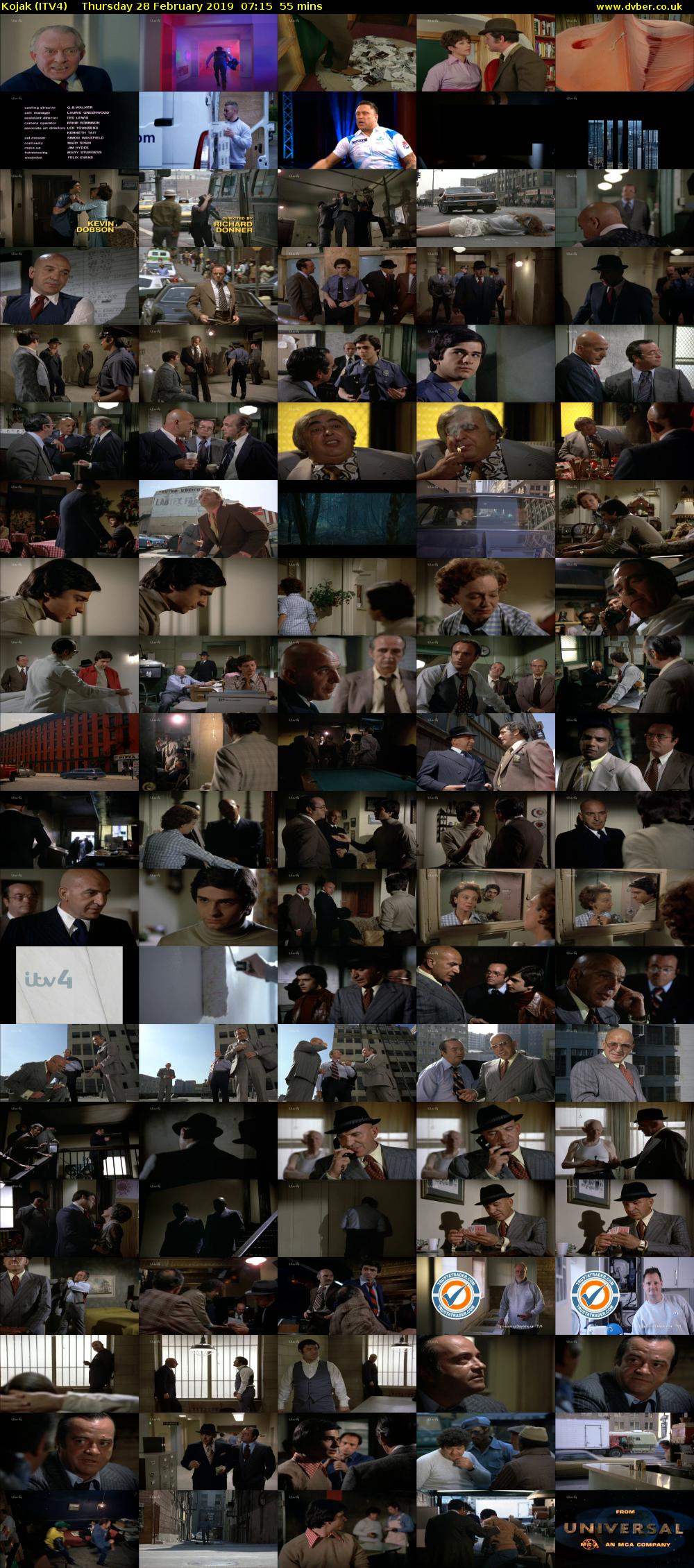 When Is Kojak On ITV4? Complete TV Schedule When Is Kojak On ITV4? Complete TV Schedule