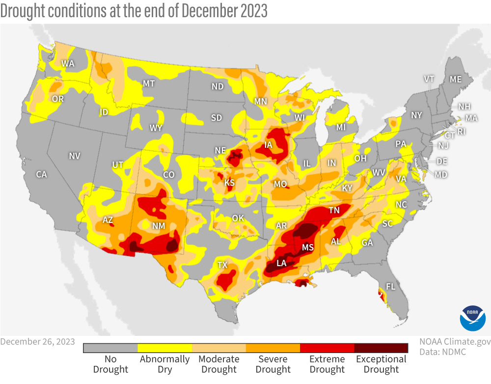 Will History Repeat Itself? Comparing Spring 1968 To Spring 2024 And Summer Drought Forecasts Will History Repeat Itself? Comparing Spring 1968 To Spring 2024 And Summer Drought Forecasts