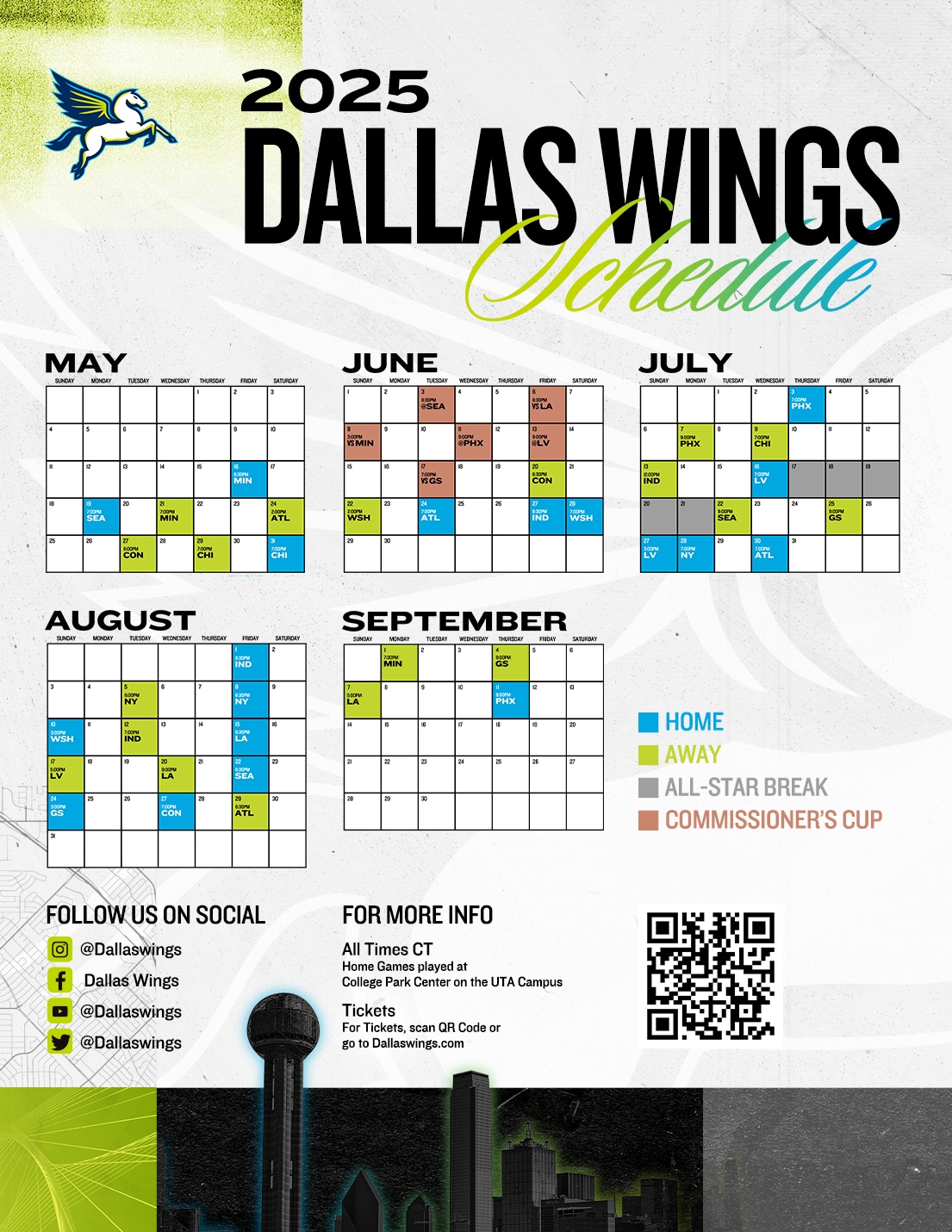 WNBA Preseason Game Coming To Notre Dame: Las Vegas Aces Vs. Dallas Wings WNBA Preseason Game Coming To Notre Dame: Las Vegas Aces Vs. Dallas Wings