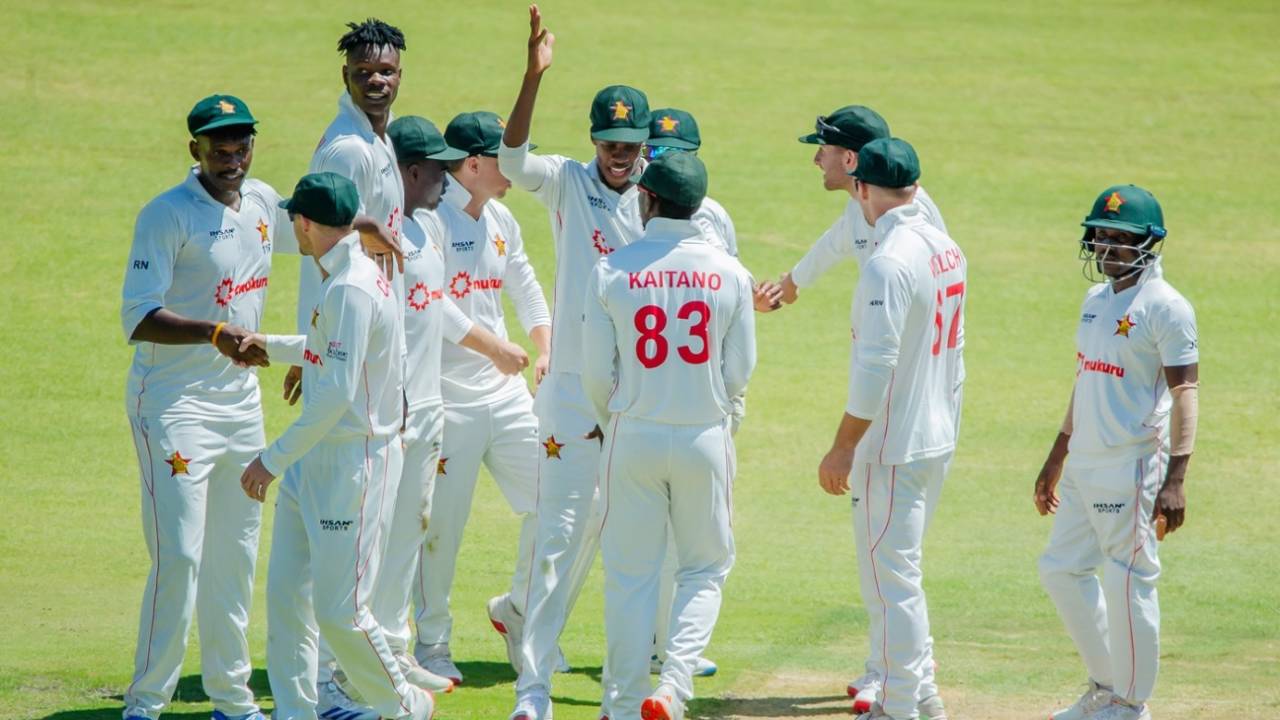 Zimbabwe's Opening Day Dominance: Muzarabani And Masakadza Star Zimbabwe's Opening Day Dominance: Muzarabani And Masakadza Star